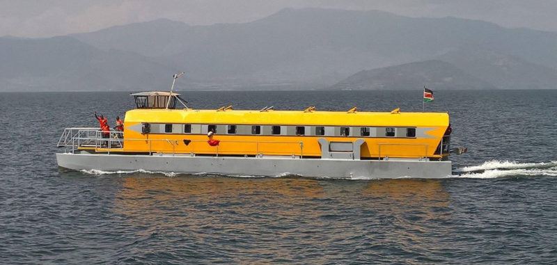 Ferry on the water