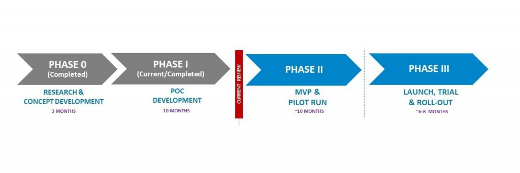 Graphic showing high-level programme blueprint